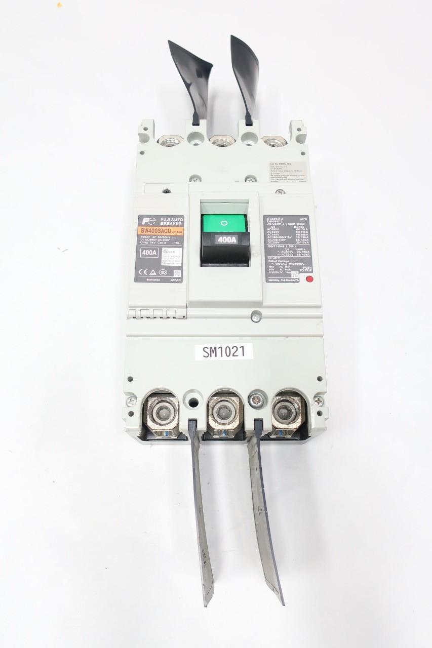 FUJI ELECTRIC BW400SAGU-3P400 MOLDED CASE CIRCUIT BREAKER 3P 400A AMP 480V-AC