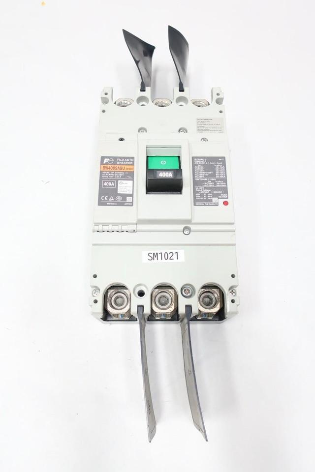 FUJI ELECTRIC BW400SAGU-3P400 MOLDED CASE CIRCUIT BREAKER 3P 400A AMP 480V-AC