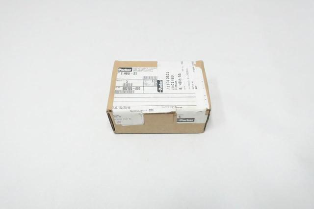 BOX OF 5 PARKER 8HBU-SS STAINLESS PIPE UNION 1/2IN TUBE