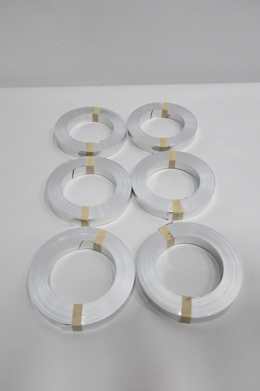 BOX OF 6 ROOVERS 2653 ALUMINUM EMBOSSING TAPE ROLL 7/8IN X 0.018IN
