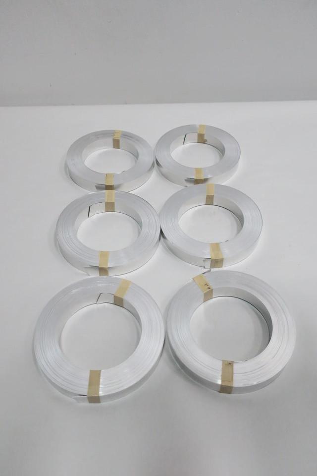 BOX OF 6 ROOVERS 2653 ALUMINUM EMBOSSING TAPE ROLL 7/8IN X 0.018IN
