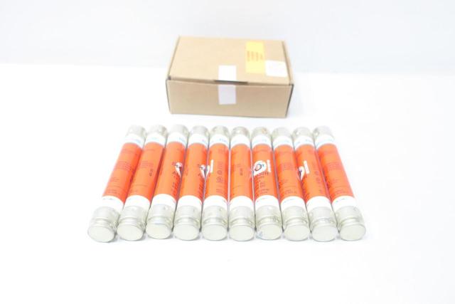 BOX OF 10 FERRAZ SHAWMUT A6D30R TIME DELAY FUSE RK1 30A AMP 600V-AC