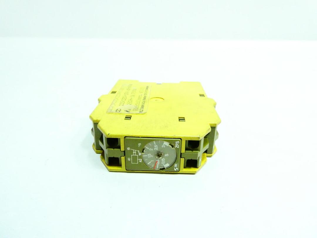 PILZ ZFS/3/115/120V/1UZ 651135 TIME DELAY RELAY 115/120V-AC