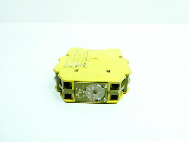PILZ ZFS/3/115/120V/1UZ 651135 TIME DELAY RELAY 115/120V-AC