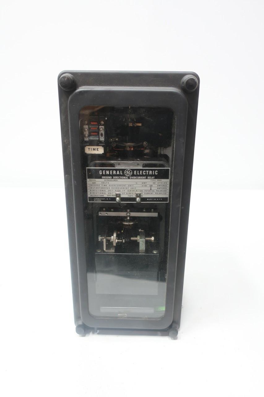 GENERAL ELECTRIC GE 12IBCG51M2A GROUND DIRECTIONAL OVERCURRENT RELAY 120V-AC