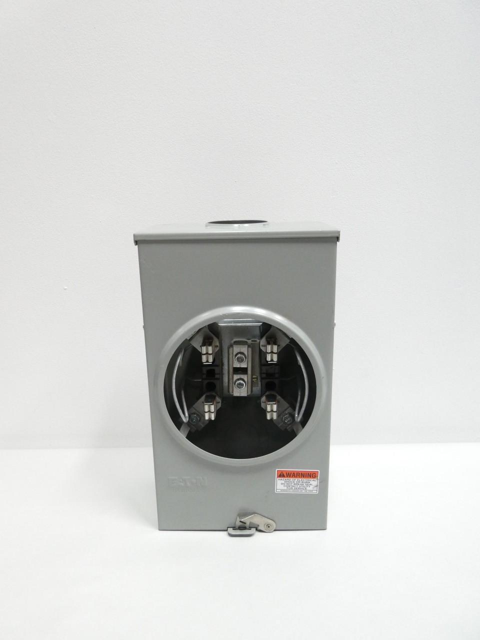 EATON UHT-RS202B-CH METER SOCKET 250A AMP 600V-AC