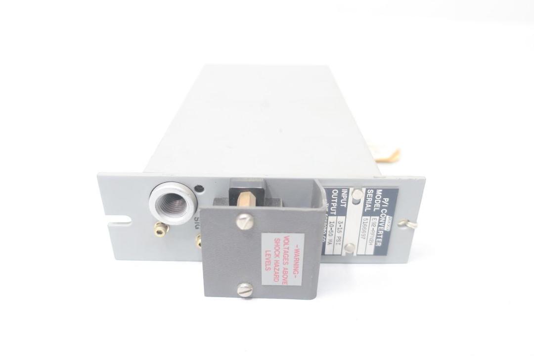 FOXBORO E92-RFN2H P/I CONVERTER 10-50MA 3-15PSI
