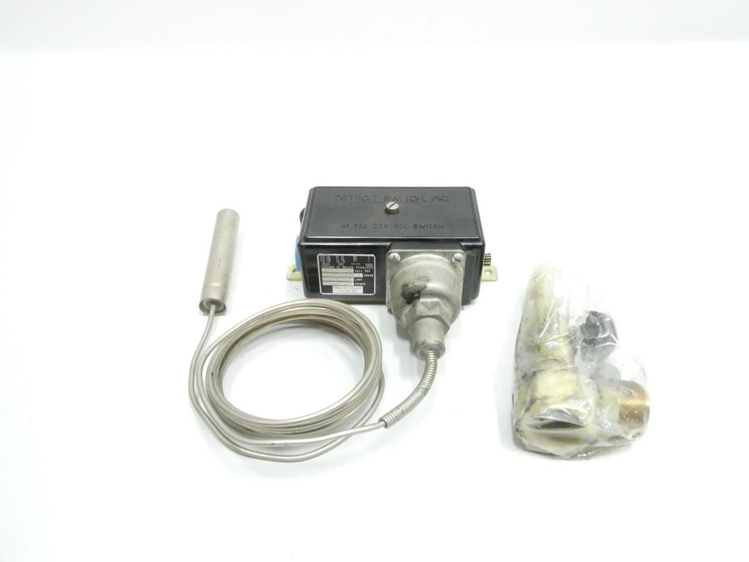 DETROIT SWITCH 250RL TEMPERATURE SWITCH 70-140F 115/230/440/550V-AC
