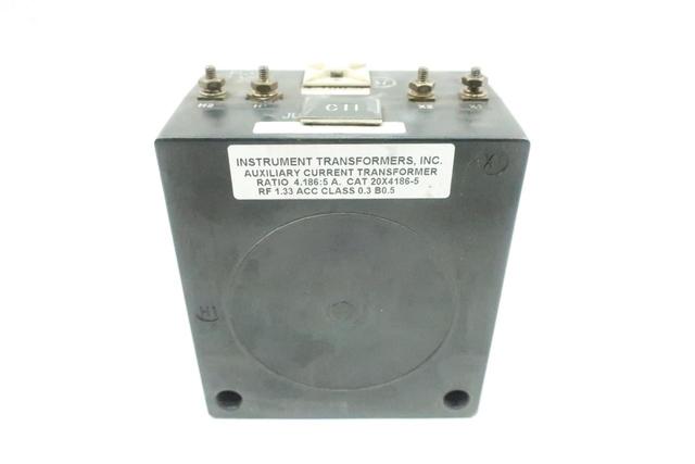 INSTRUMENT TRANSFORMER 20X4186-5 CURRENT TRANSFORMER 4.186:5A