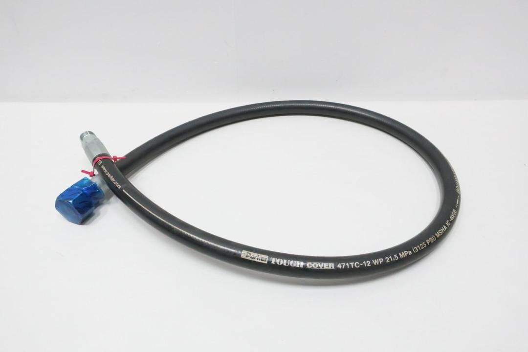PARKER 471TC-12WP HYDRAULIC HOSE 3/4IN 66IN 3125PSI