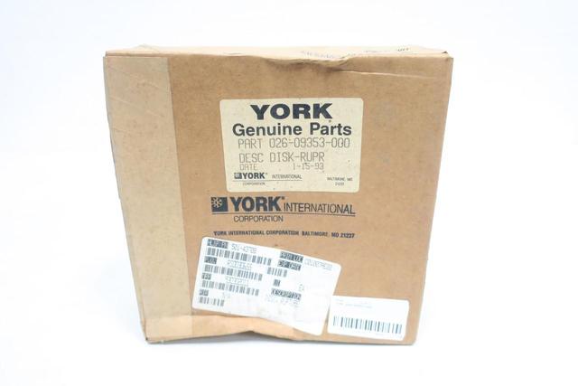 YORK 026-09353-000 2-1/2IN RUPTURE DISC