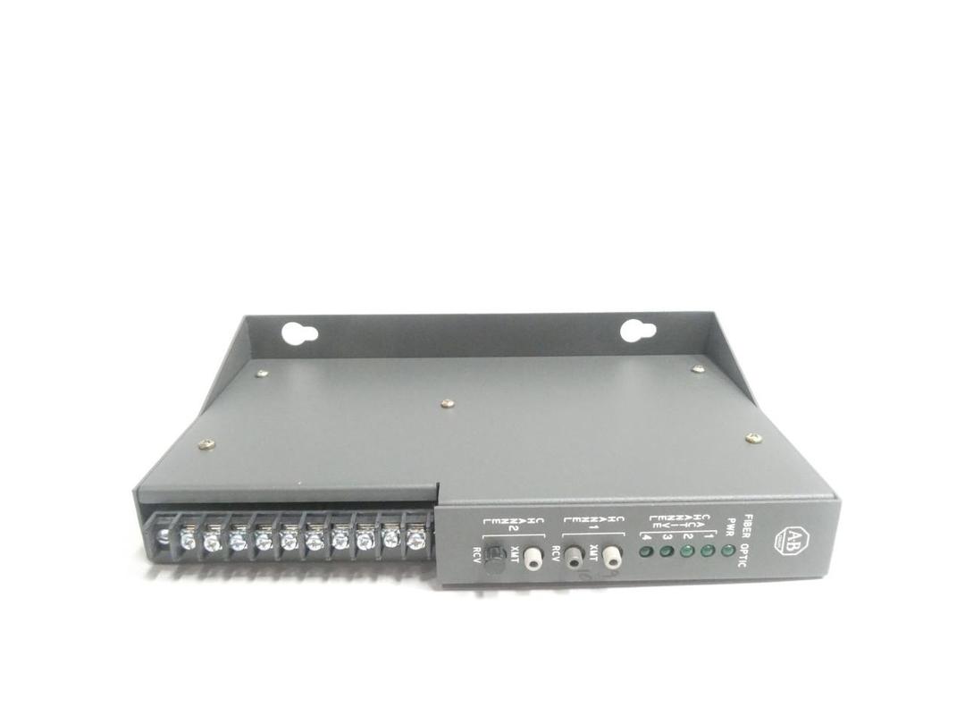 ALLEN BRADLEY 1771-AF1 PLC5 STAND ALONE FIBER OPTIC CONVERTER SER B