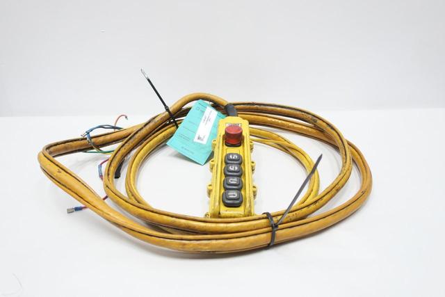 POWER ENGINEERING B-83-B1 6 BUTTON PENDANT STATION 120V-AC