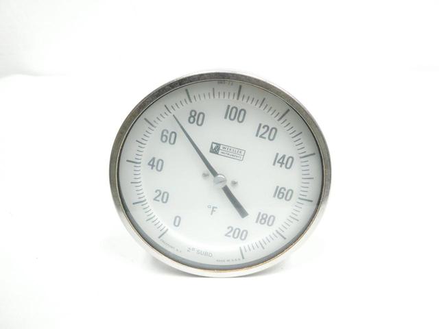 WEKSLER T-415-I BIMETAL THERMOMETER 5IN 18IN 0-200F 1/2IN NPT