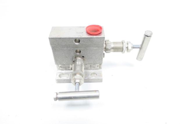 ANDERSON GREENWOOD M4TPEIS-4 02.2550.822 STAINLESS INSTRUMENT MANIFOLD 6000PSI