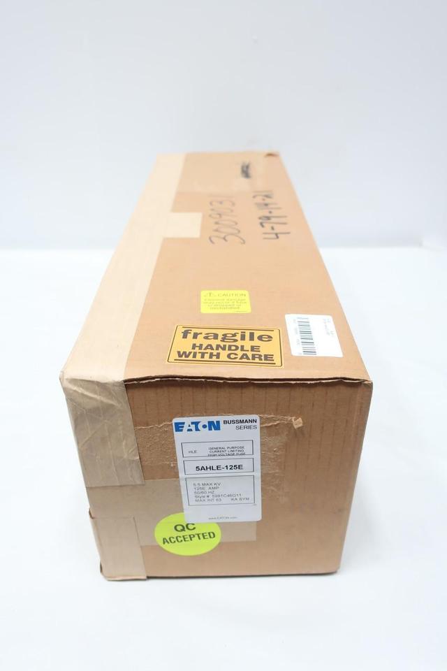 EATON 5AHLE-125E CURRENT LIMITING HIGH VOLTAGE FUSE 125E AMP 5.5KV-AC