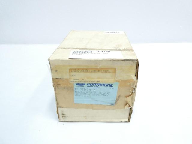 BARBER COLMAN MA-318-0-0-2 CONTROLINE SPRING RETURN ELECTRIC ACTUATOR 24V-AC