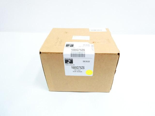 ROSS 1665G75ZS PILOT/LUBE SOLENOID VALVE 120V-AC