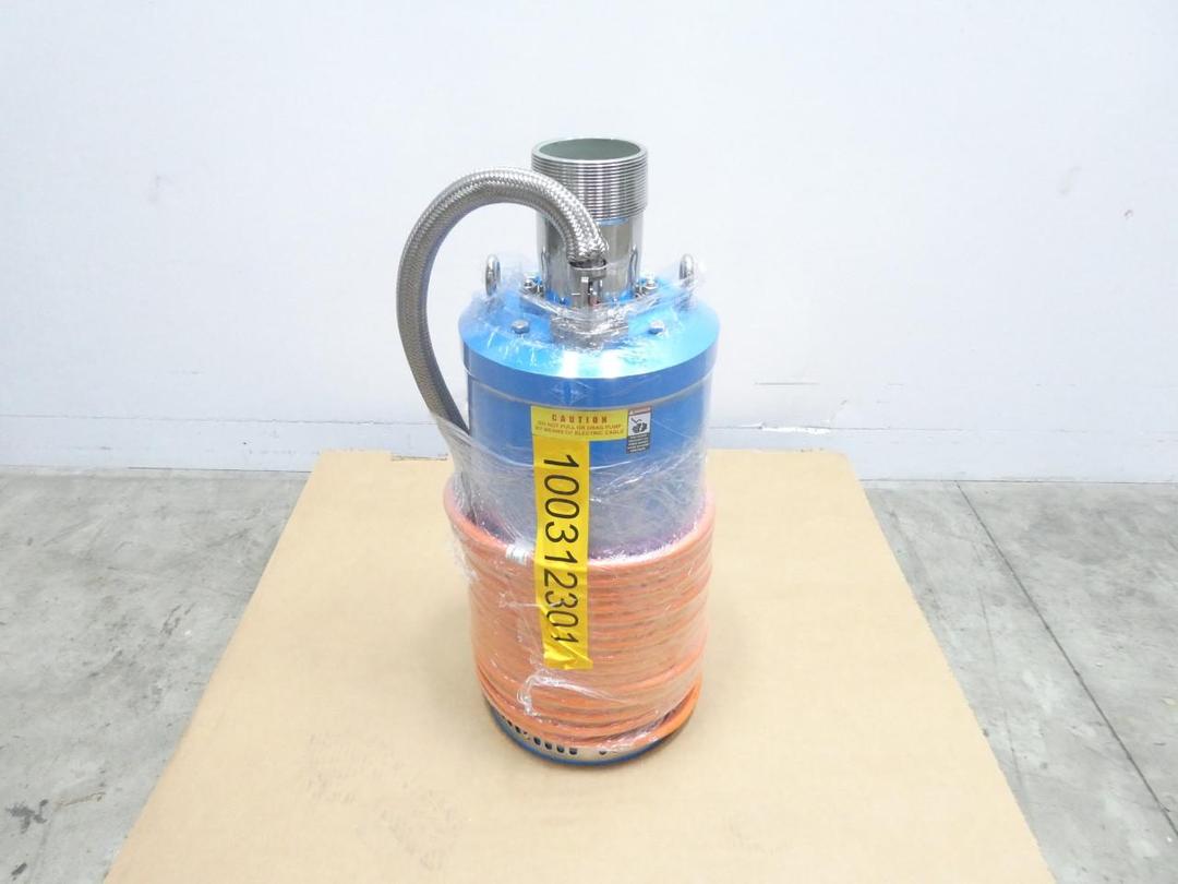 EBARA 100DWPST62.54 DEWATERING UTILITY SUBMERSIBLE PUMP 4IN 5.5KW 480V-AC
