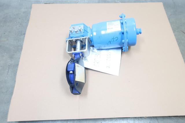 AMRI IW-37TF/S9 AMRESIST QPX3C/MC PNEUMATIC IRON BUTTERFLY VALVE 4IN 150