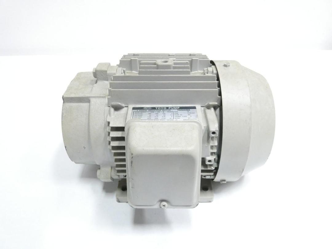 TOYO-OKI IK FCKLA21 INDUCTION MOTOR 90L 3PH 1-1/2KW 1690/1710RPM 200/220V-AC