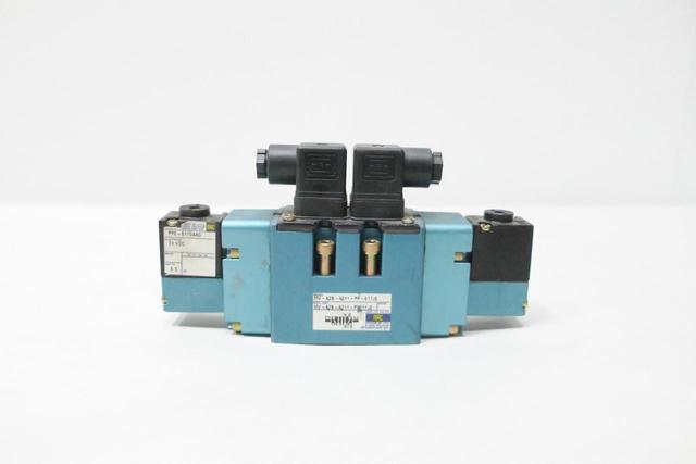 MAC MV-A2B-A211-PP-611JE PNEUMATIC SOLENOID VALVE 24V-DC 150PSI