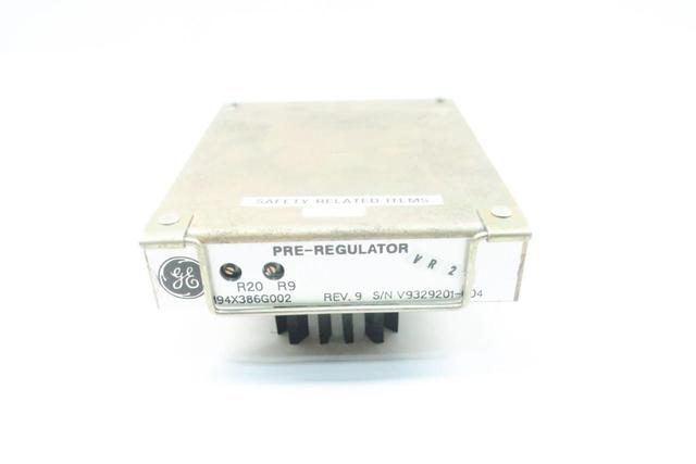 GENERAL ELECTRIC GE 194X386G002 PRE-REGULATOR