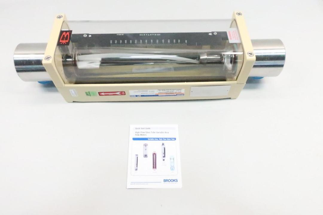 BROOKS 1020NN0B2AA5F9D00001 GT 1000 VARIABLE AREA FLOW METER 800-8000 SCFH