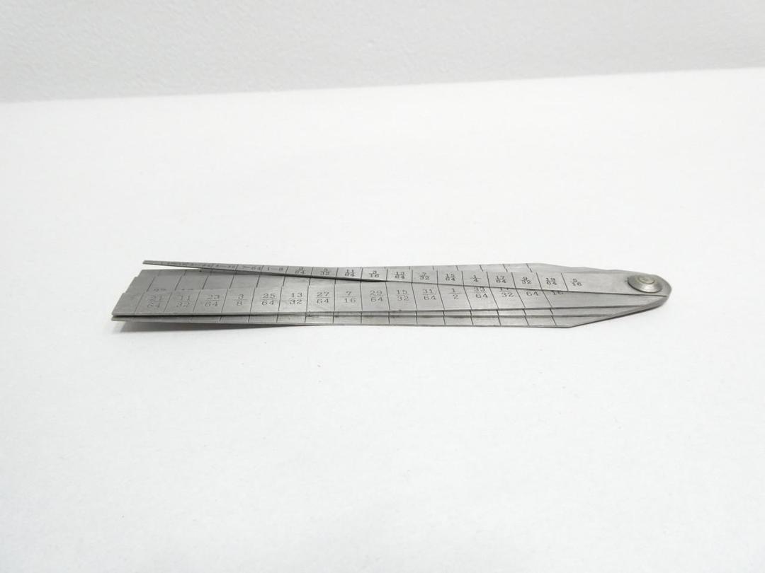 THE L.S. STARRETT CO 267 TAPER GAUGE 1/16IN
