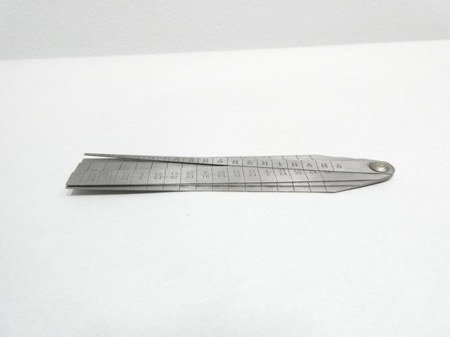 THE L.S. STARRETT CO 267 TAPER GAUGE 1/16IN