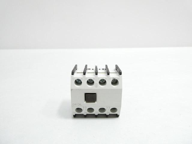 MOELLER 04 DIL AUXILIARY CONTACT BLOCK