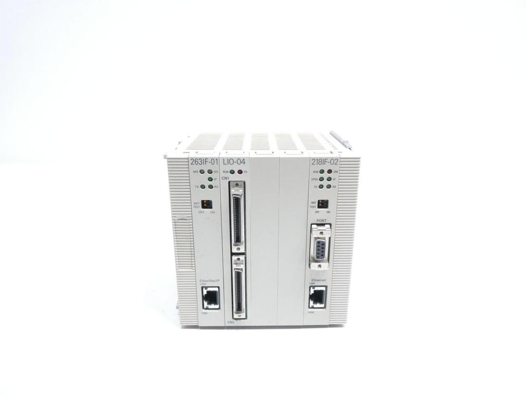 YASKAWA JEPMC-BUB3005-E 263IF-01 LIO-04 218IF-02 MP3000 SERVO MODULE ASSEMBLY