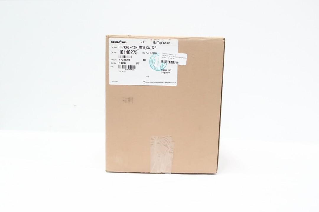 REXNORD 10146275 MATTOP CHAIN CONVEYOR BELT 5FT 12IN