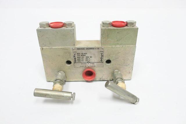 ANDERSON GREENWOOD MP2VIC-4 02-1625-001 INSTRUMENT MANIFOLD