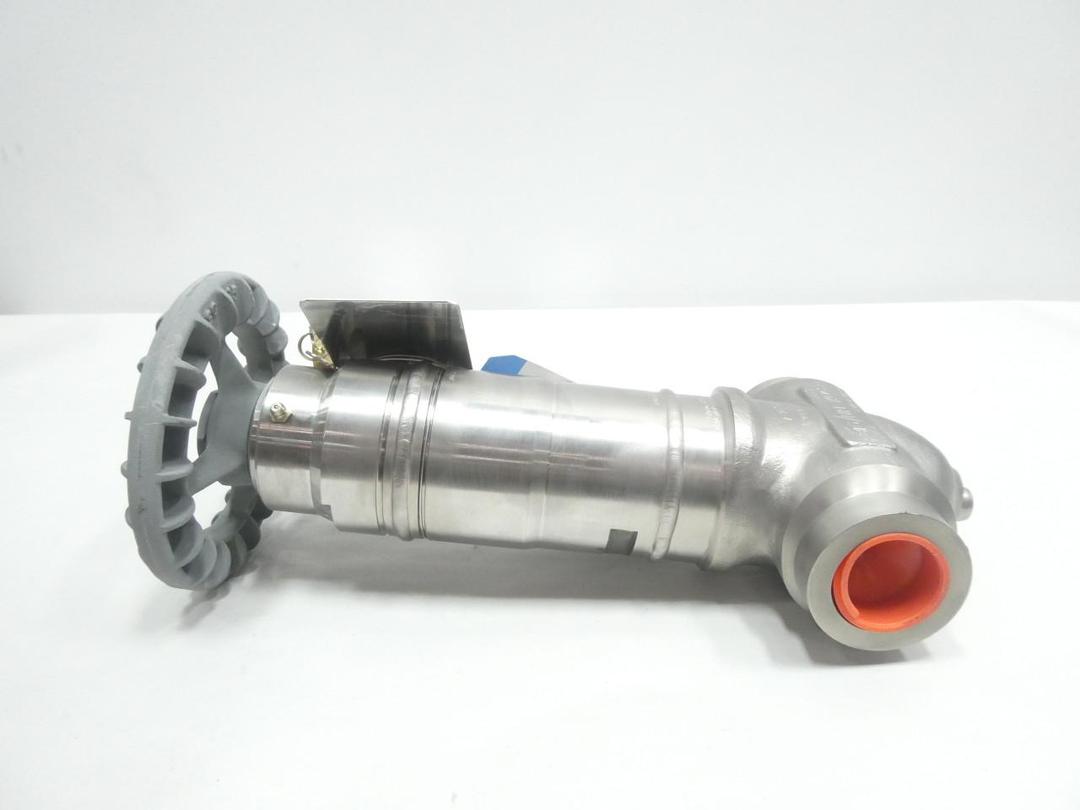 NEWMAN HATTERSLEY WS6045/31 MANUAL STAINLESS GLOBE VALVE 1-1/2IN SOCKET WELD 150