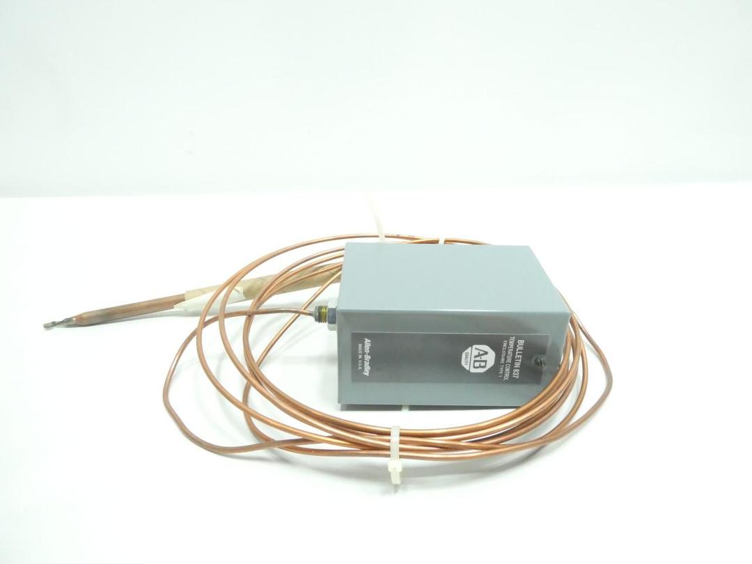 ALLEN BRADLEY 837-A3X515 TEMPERATURE CONTROLLER 25-125F 24-600V-AC