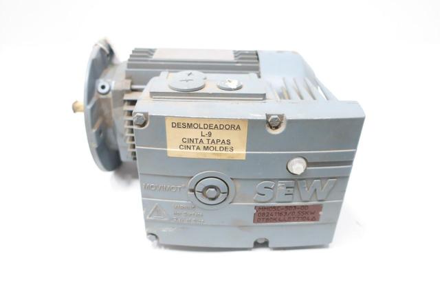 SEW EURODRIVE DFT80K4/MM05/BW1 AC MOTOR 3PH 0.55KW 1400RPM 380-500V-AC