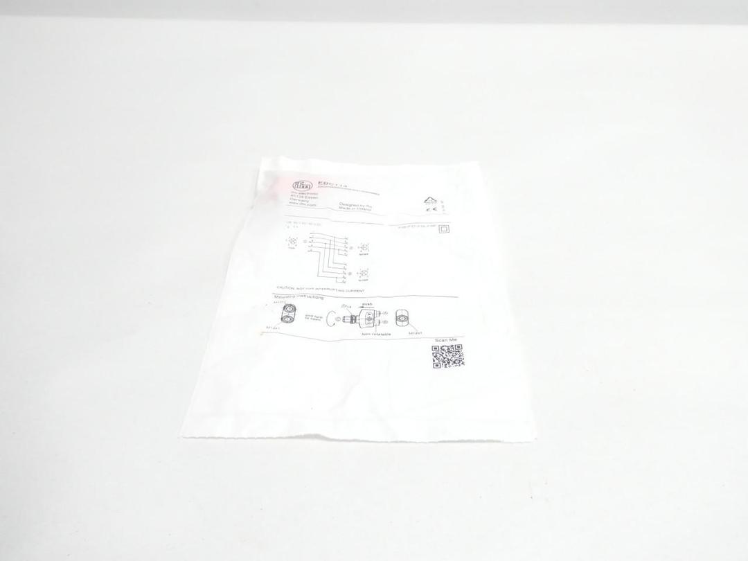 IFM EFECTOR EBC114 ZDO2H050MSS0000-00STGH050MSS Y/T SPLITTER 60V-AC/DC