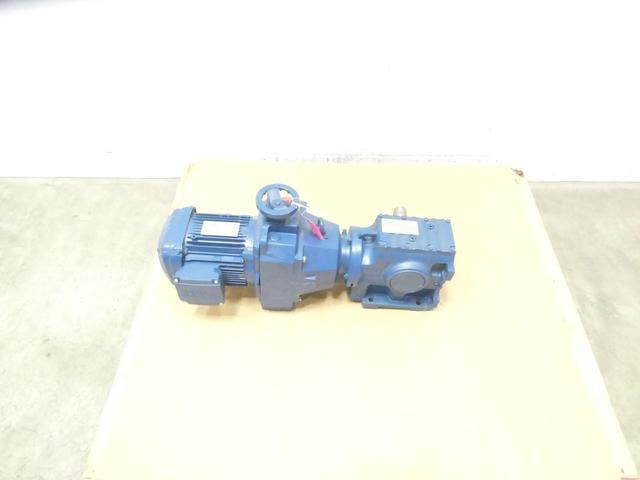 SEW EURODRIVE S67 D26 DRN90S4 GEARMOTOR 8.4RPM 3PH 1.5HP 230/460V-AC