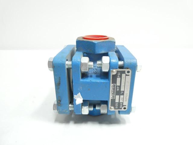 LJ STAR 1108 CNNN1N STEEL THREADED SIGHT FLOW INDICATOR 1IN