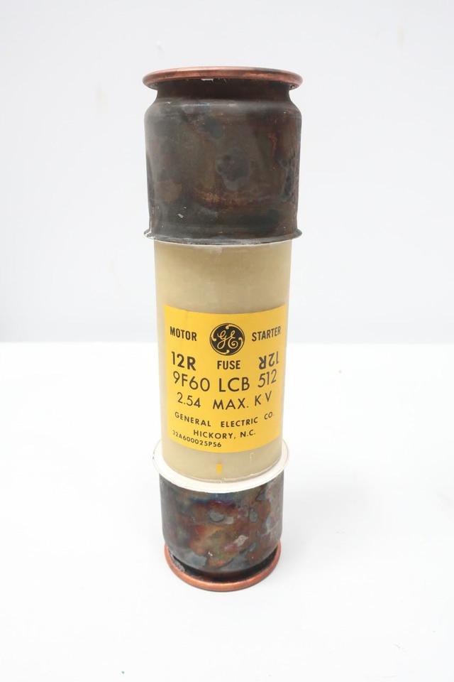 GENERAL ELECTRIC GE 9F60LCB512 MEDIUM VOLTAGE FUSE 2.54KV-AC 12R AMP