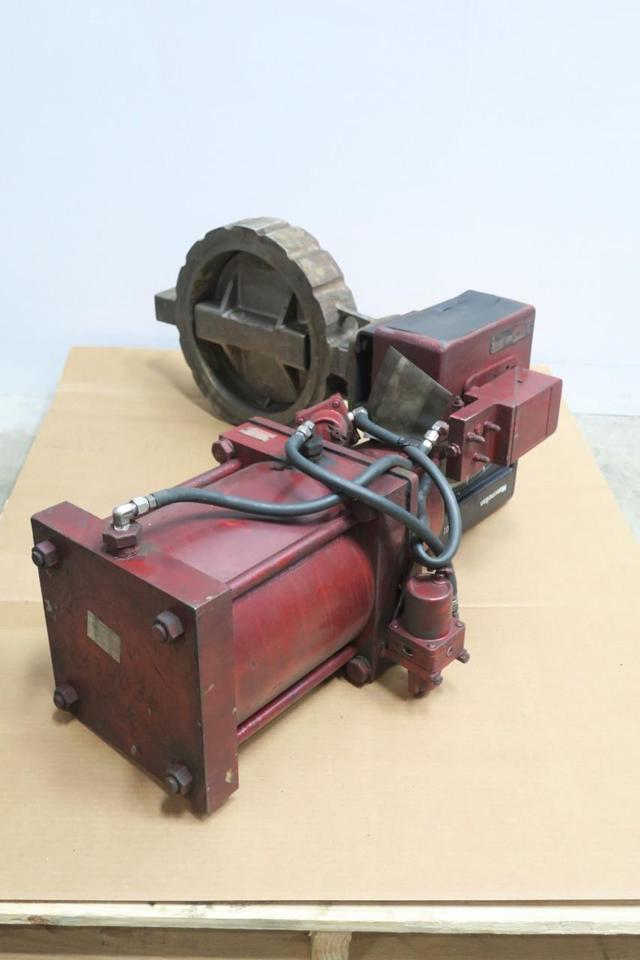MASONEILAN 70-39122 PNEUMATIC STAINLESS WAFER BUTTERFLY CONTROL VALVE 12IN 150