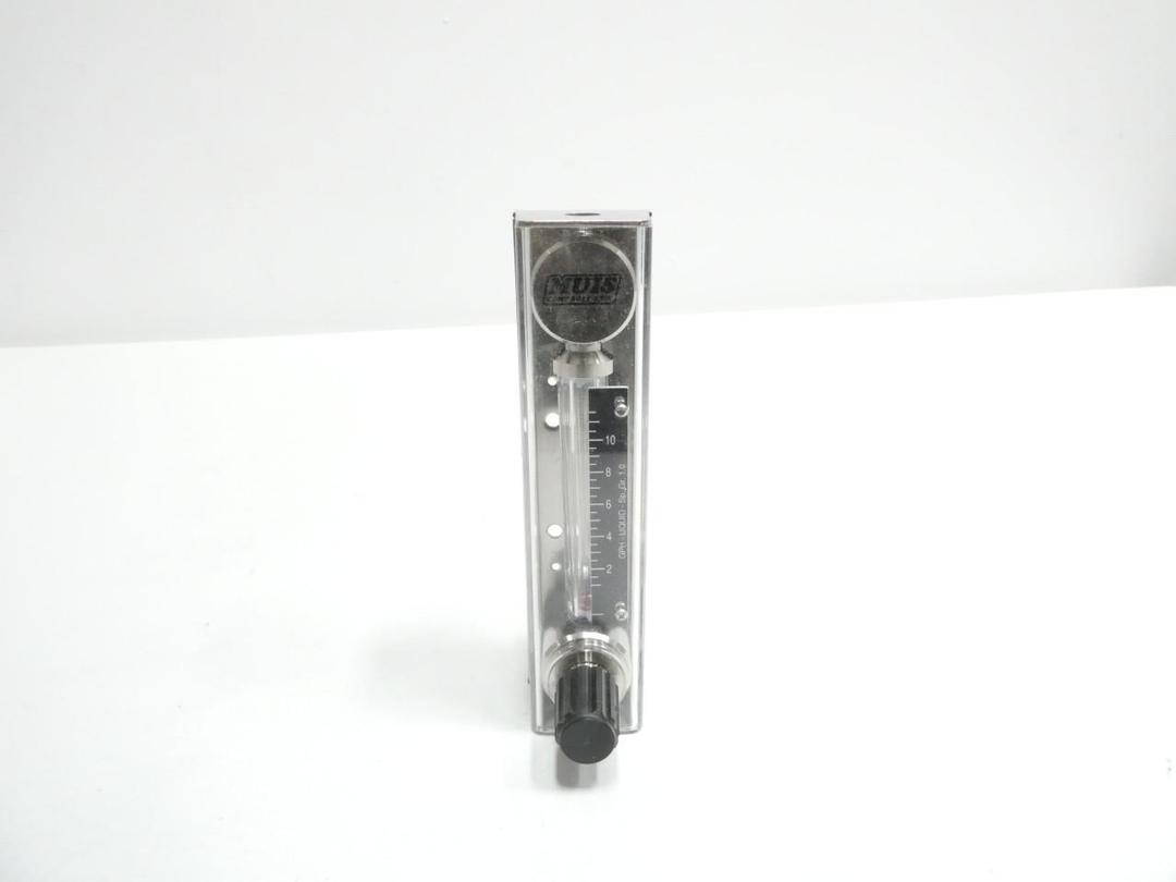 MUIS CONTROLS 74C234G041223210 VARIABLE AREA FLOW METER 11-1/2GPH 1/2IN NPT