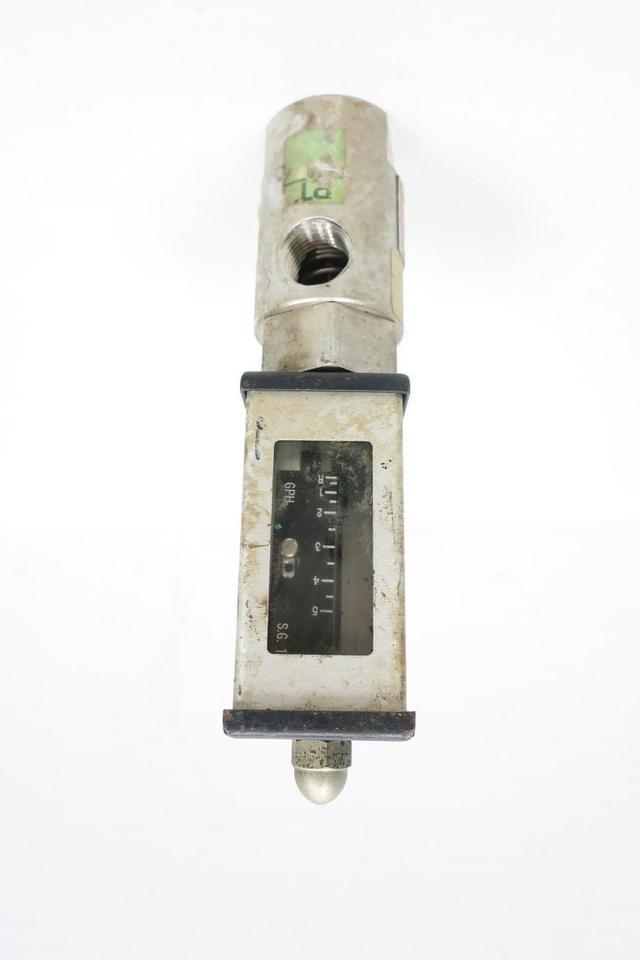 BROOKS INSTRUMENT 3602-08A2A1C VARIABLE AREA FLOW METER 0-5GPH 1/2IN NPT