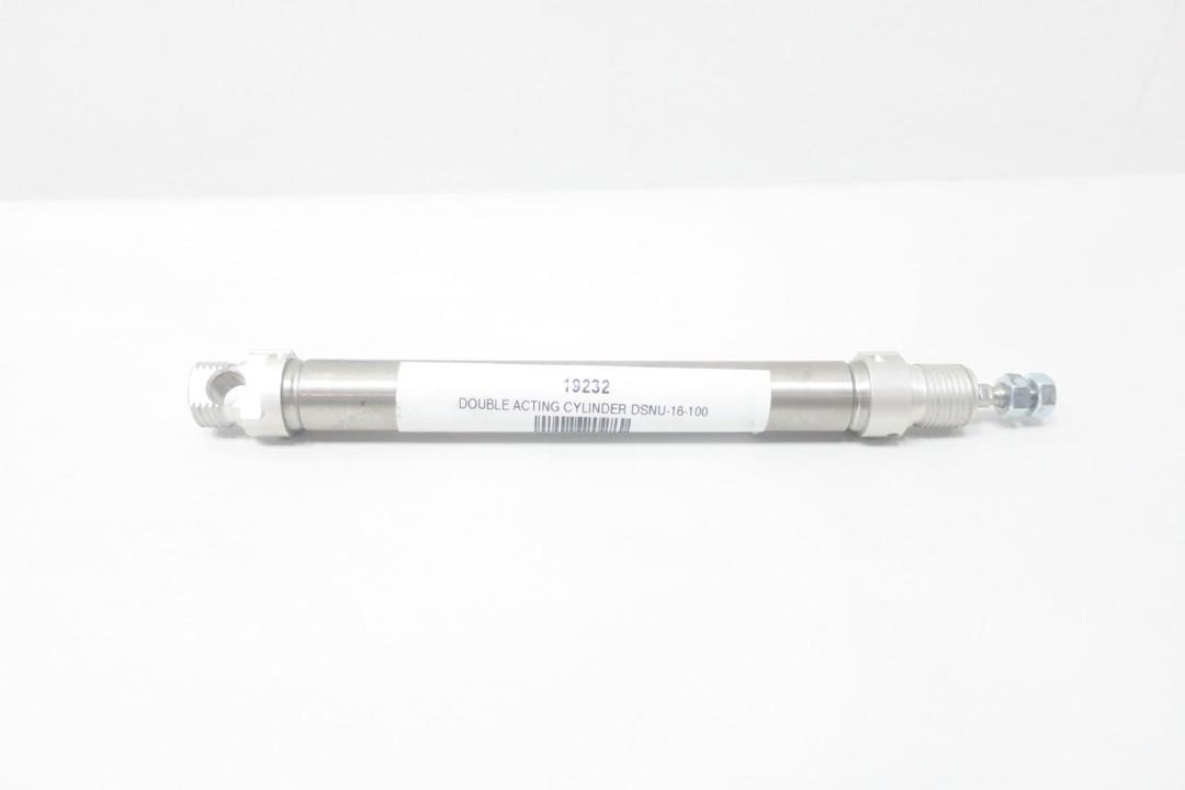 FESTO DSNU-16-100-PPV-A DOUBLE ACTING PNEUMATIC CYLINDER 16MM 100MM 10BAR
