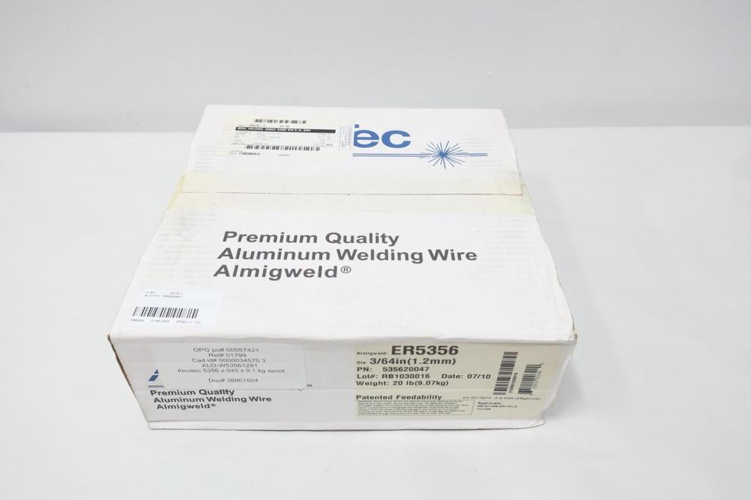 ALCOTEC 535620047 ALMIGWELD ER5356 WELDING WIRE 3/64IN 20LB
