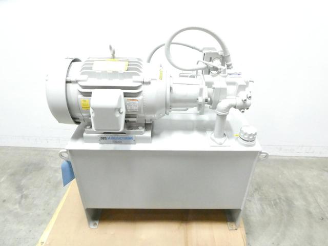 DBS MANUFACTURING 164-PU-1283 HYDRAULIC POWER SYSTEM 2000PSI 15HP 230/460V-AC