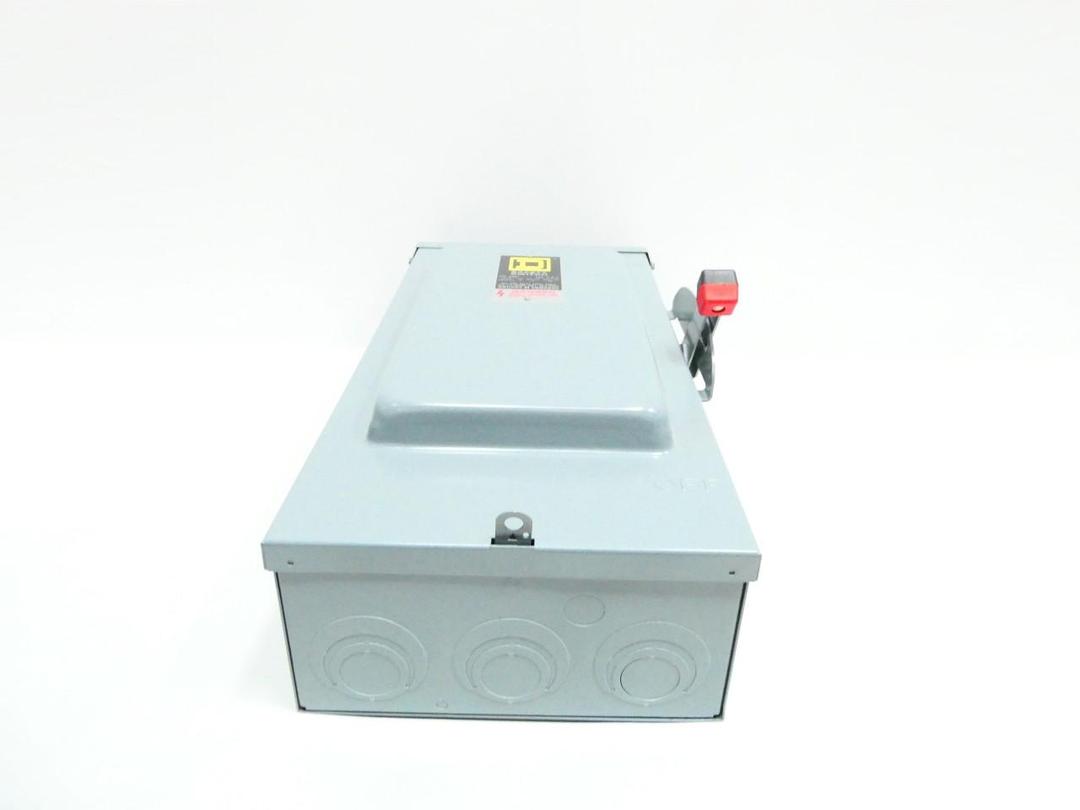 SQUARE D H323NRB FUSIBLE DISCONNECT SWITCH 3P 100A AMP 240V-AC
