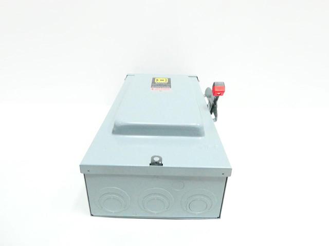 SQUARE D H323NRB FUSIBLE DISCONNECT SWITCH 3P 100A AMP 240V-AC