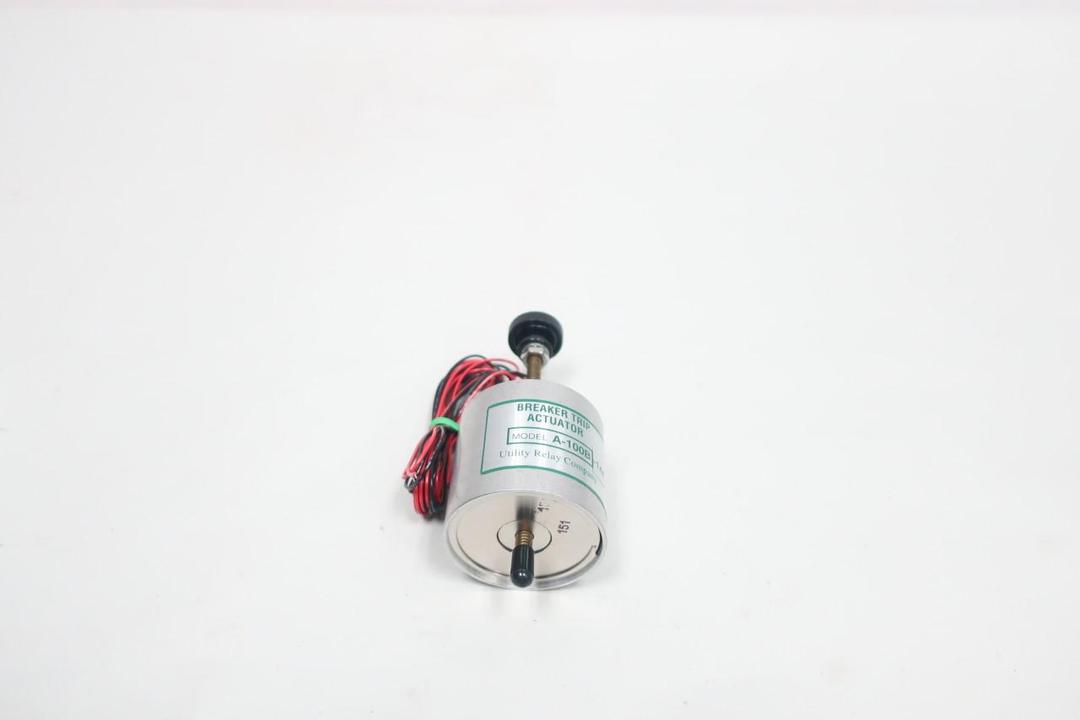 UTILITY RELAY COMPANY A-100B-14 BREAKER TRIP ACTUATOR 